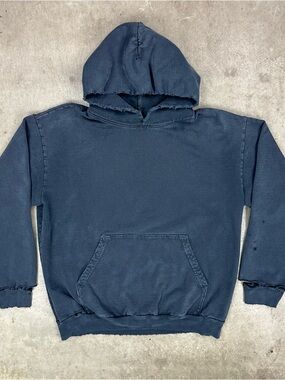 The Super Faded Black Ultimate Distressed Heavyweight Hoodie